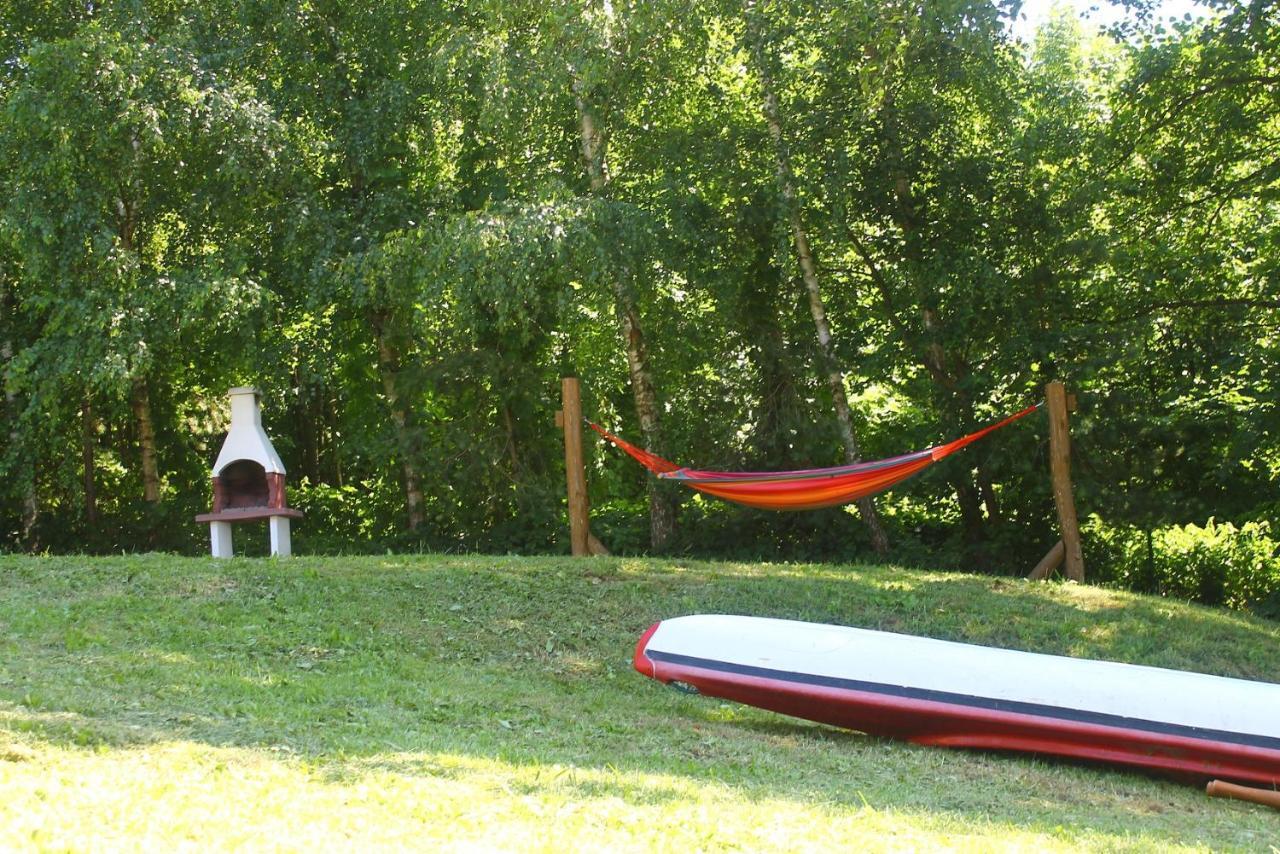 Bajkowe Mazury Domek Holenderski Plaza Lodki Kajaki Wedkowanie Миколайки Экстерьер фото